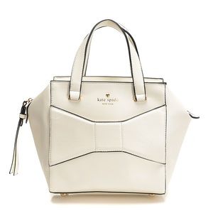White Kate Spade 2 Park Ave Beau Bag